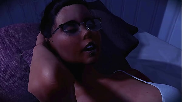 Futa3dX – Nerdy Futa Brunette Cuddles And Fucks Her GF Hard