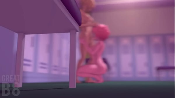 chica rubia recibe mamada de una chica rosa